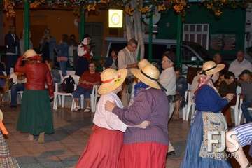 Noche de los Finaos en el Valle de los Nueve Bajo (Foto Francisco Javier Santana)